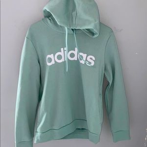 Mint Green NEW Adidas Hoodie